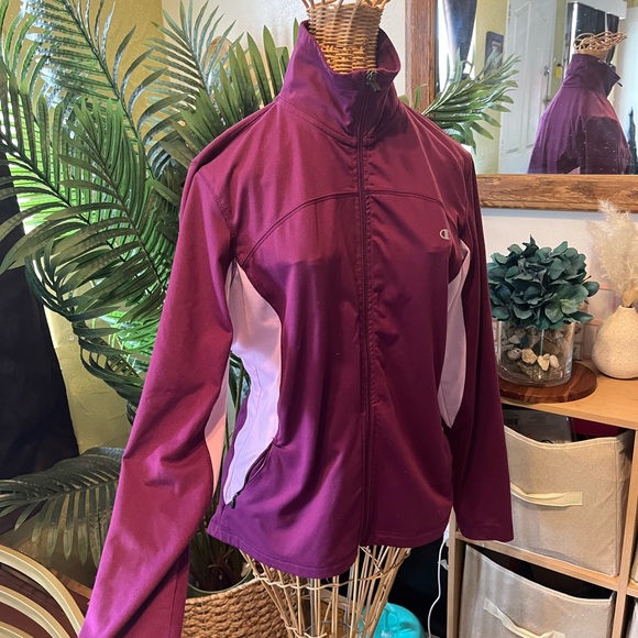 Champion Women's Two-Tone Purple Ski Jacket SZ L - Picture 13 of 16